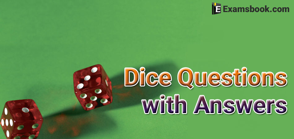 dice questions with answers