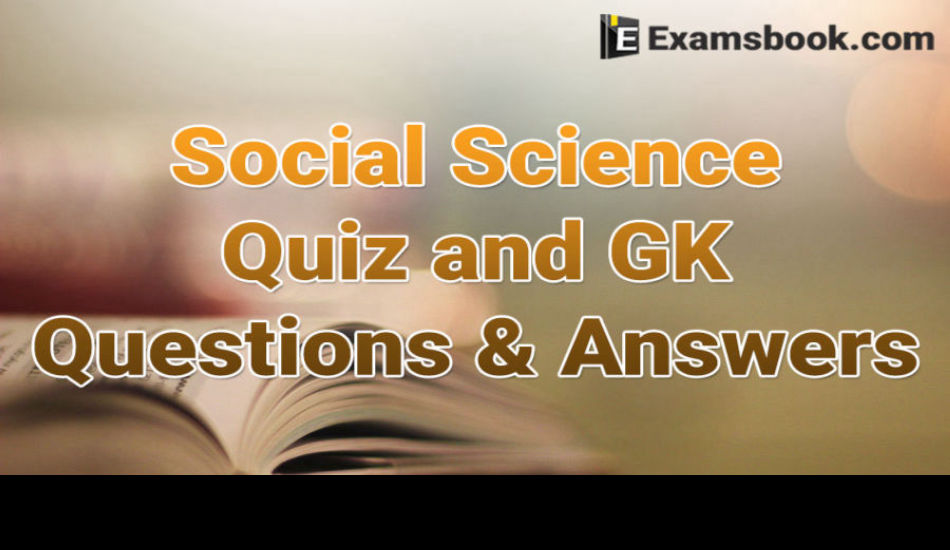 Social Science Quiz