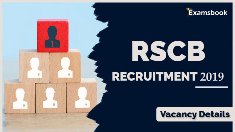 RSCB recruitment 2019