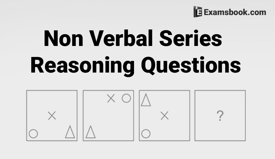 non verbal series reasoning