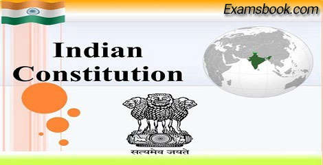 Indian Constitution GK Questions
