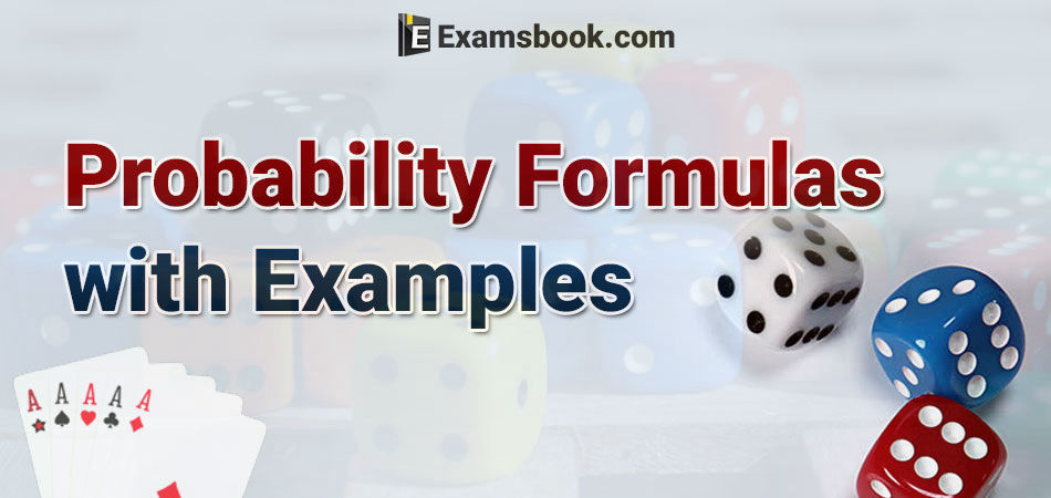 probability formulas with examples