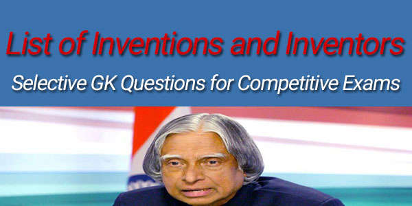 invention and Inventors Questions