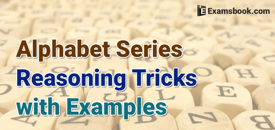 alphabet series reasoning tricks