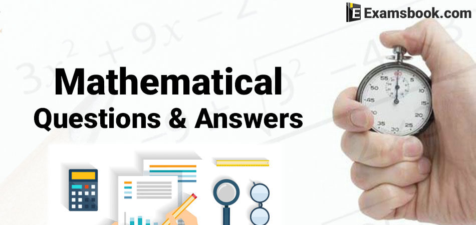 Maths Questions and Answers for Bank Exams