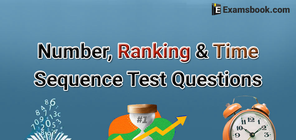 number ranking and time sequence test questions