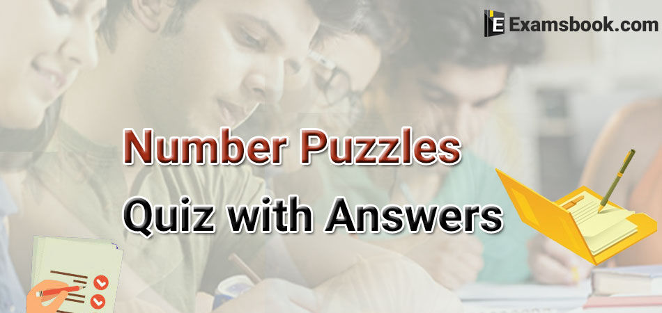 number puzzles with answers