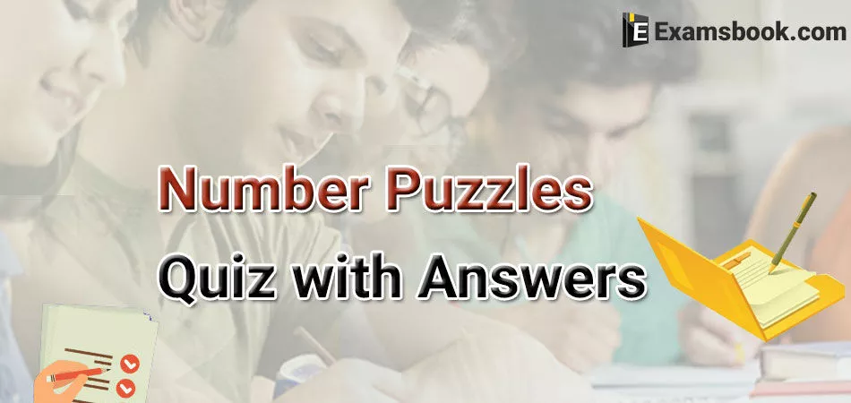 number puzzles with answers
