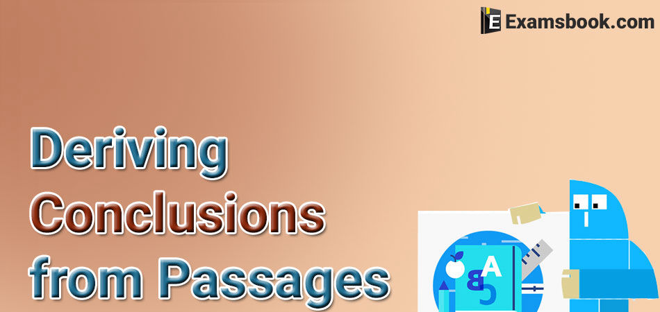 deriving conclusions from passages