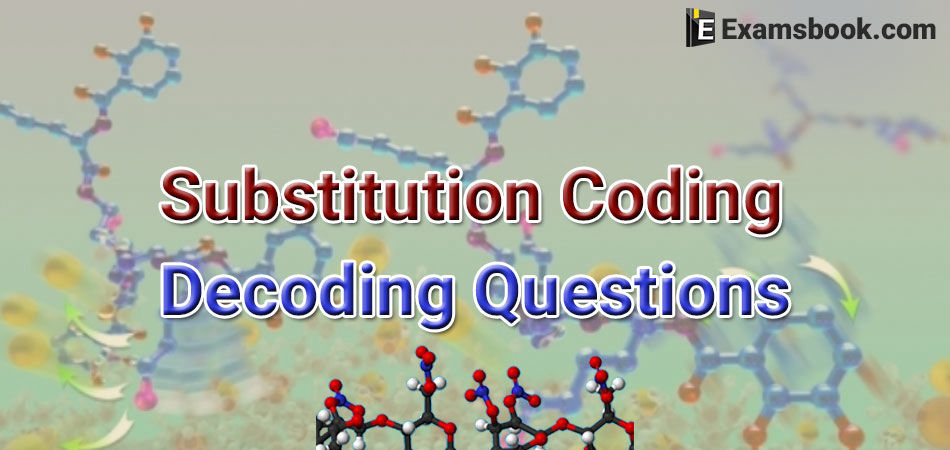 substitution coding decoding questions