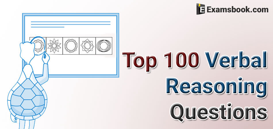 top 100 verbal reasoning questions and answers