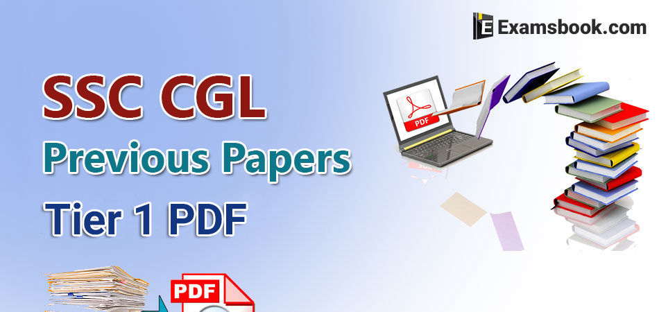 SSC CGL previous papers tier 1