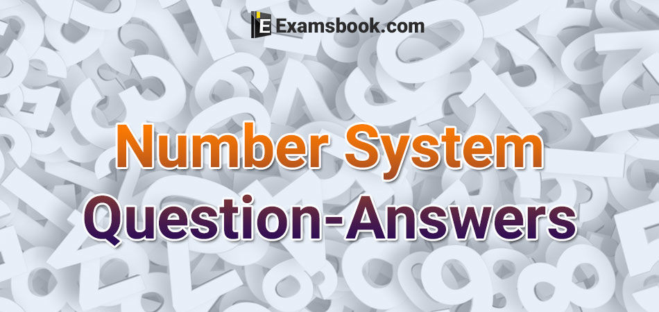 Number System Questions and Answers