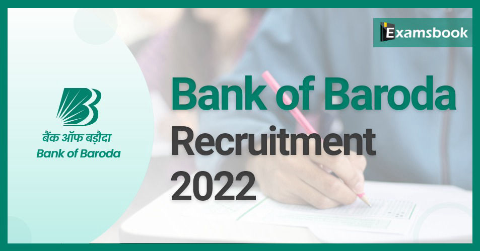 Bank of Baroda Recruitment 2022: Head & Manager Posts!  