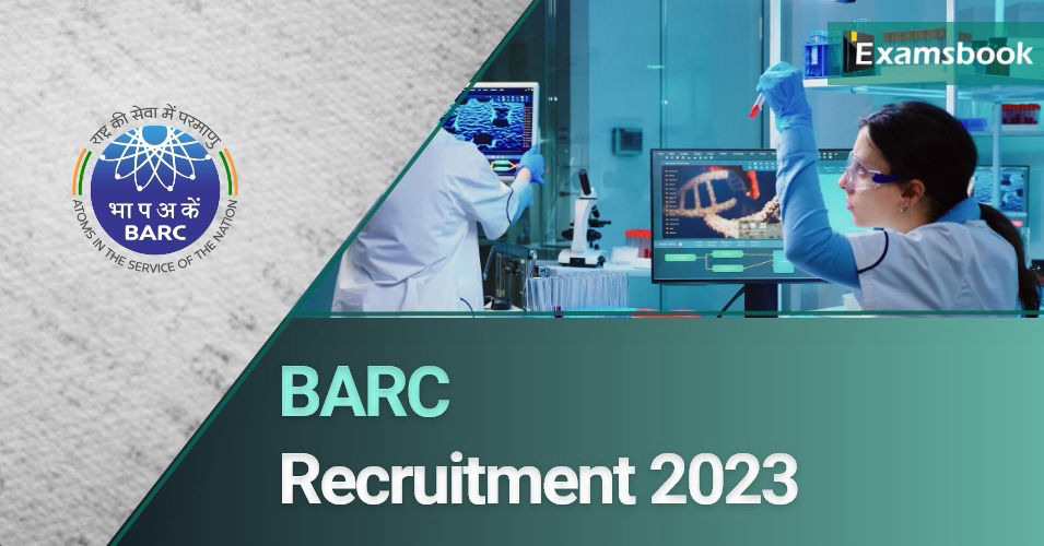 BARC Recruitment 2023