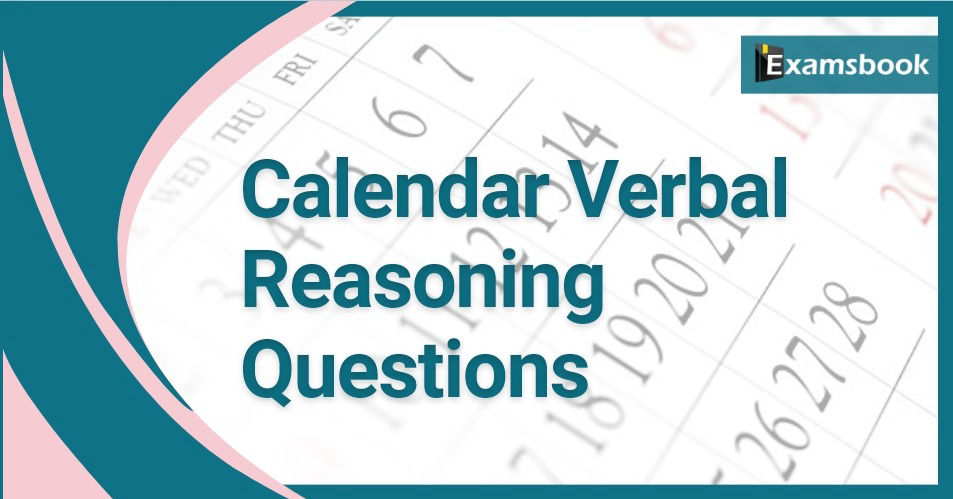 Reasoning calendar question