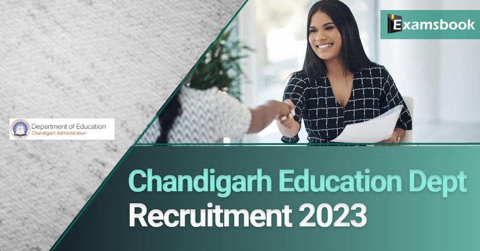 Chandigarh Education Department Recruitment 2023