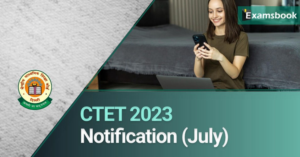 CTET 2023 Notification