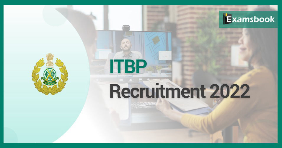 ITBP SI Recruitment 2022