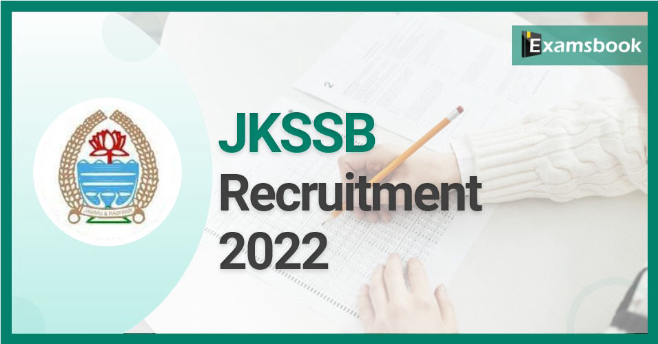 JKSSB Recruitment 2022