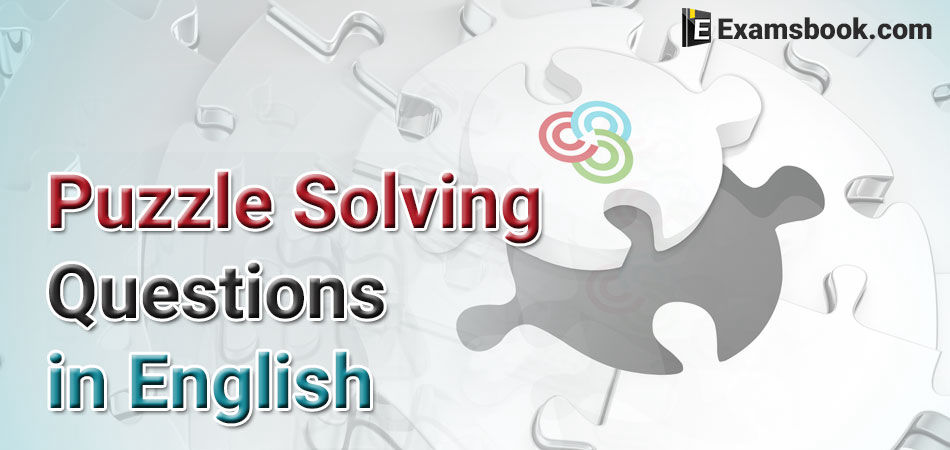 puzzle solving questions in english