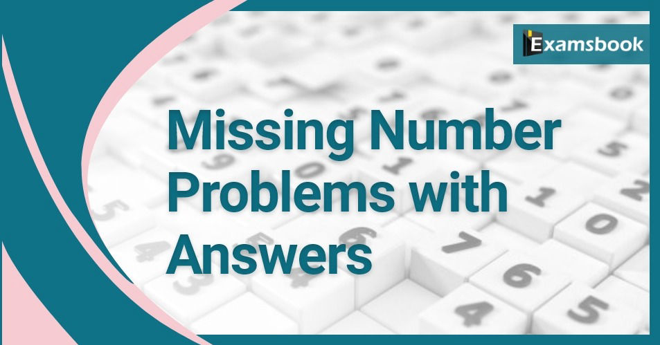 missing questions problems with answers