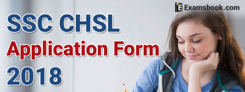 SSC CHSL online application form