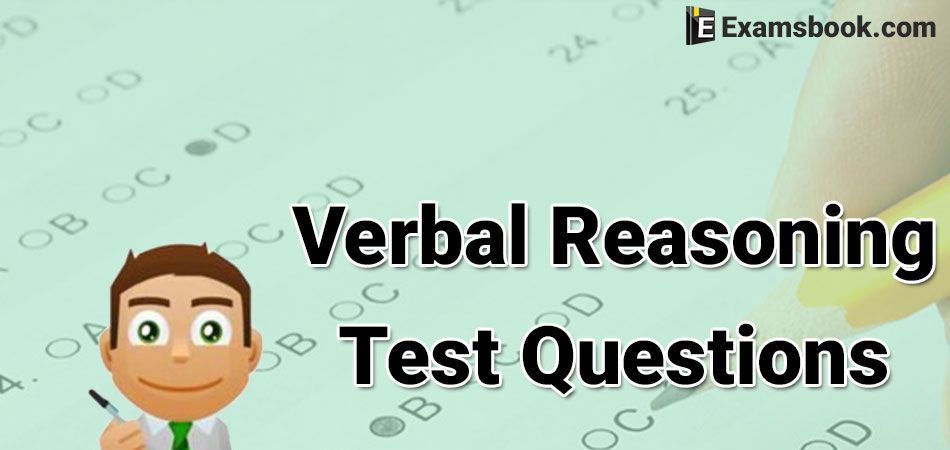 Verbal Reasoning Test Questions 