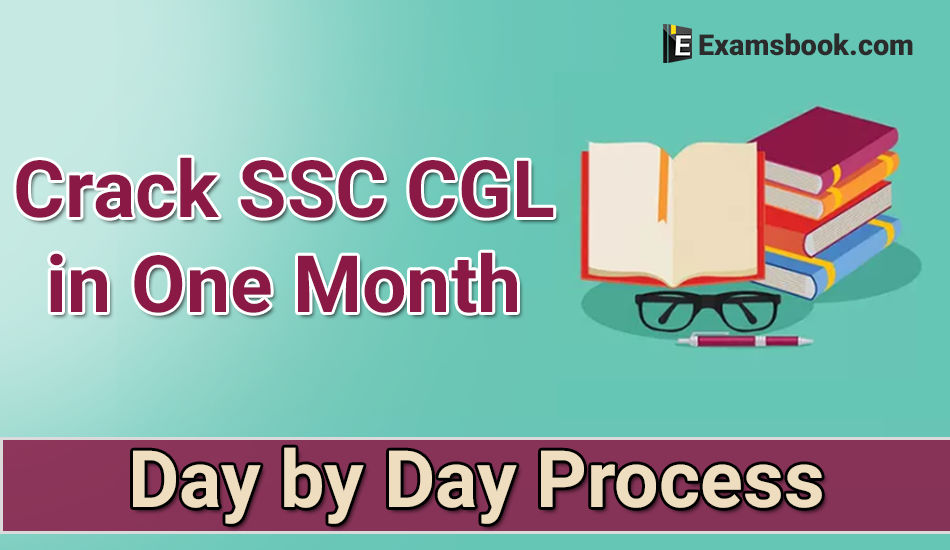 how to crack SSC CGL in one month