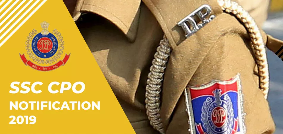 ssc cpo notification 2019