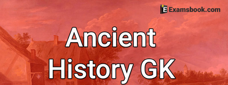 Ancient Indian History Questions