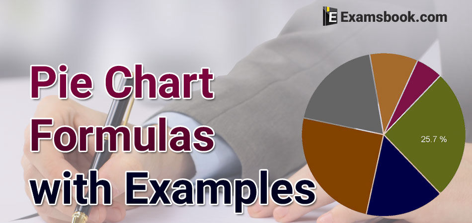 pie chart formula and examples