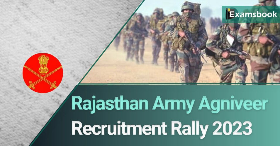 Rajasthan Army Agniveer Recruitment Rally 2023