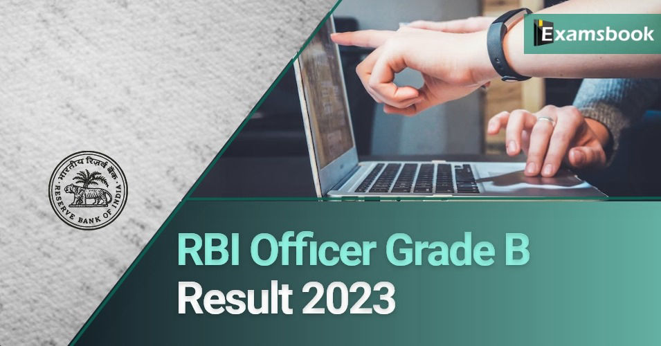 RBI Officer Grade B Result 2023