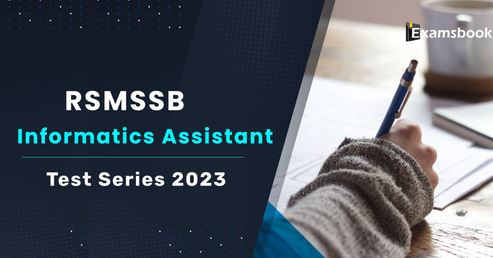 RSMSSB Informatics Assistant Test Series 2023