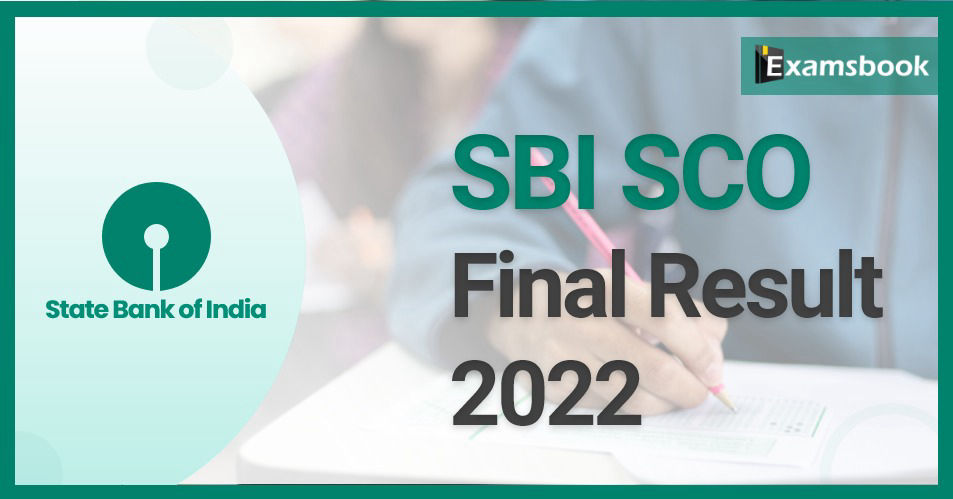 SBI SCO Final Result 2022 – Check Your Roll Number Here!