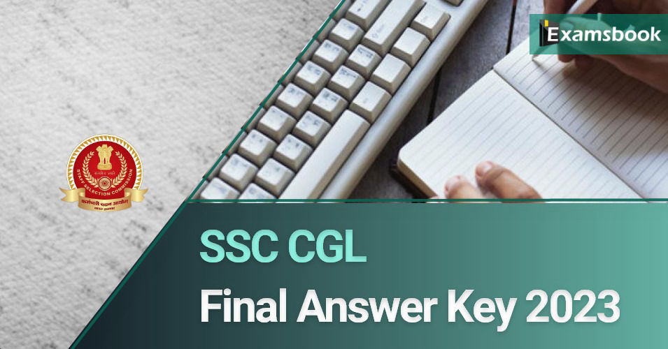 SSC CGL Tier 1 Final Answer Key 2023