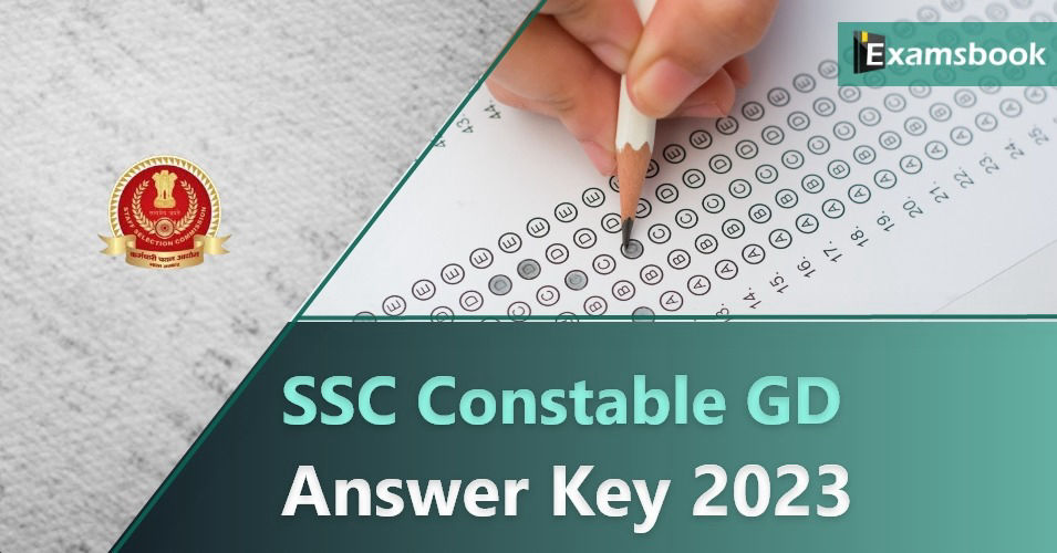 SSC Constable GD Answer Key 2023