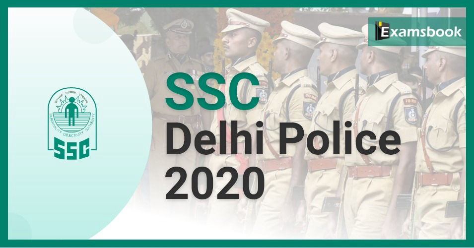 ssc delhi police recruitment 2020