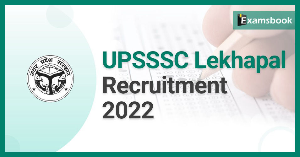 UPSSSC Lekhpal Recruitment 2022 - Apply Online for 8085 Vacancies 