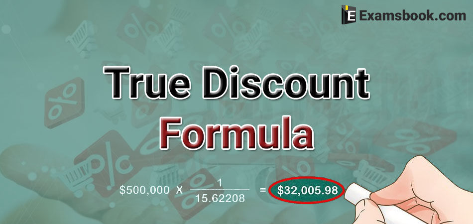true discount formula