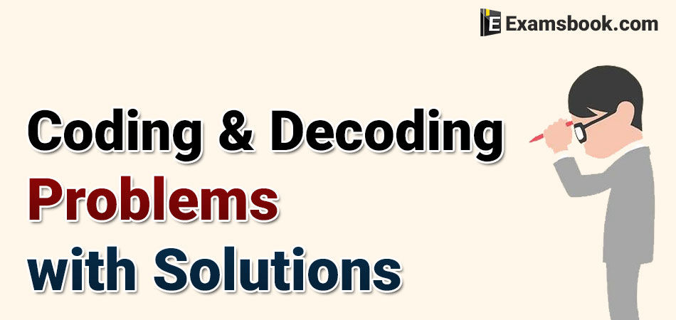 coding and decoding problems with solutions