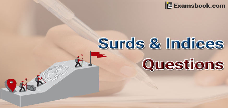 surds and indices questions and answers