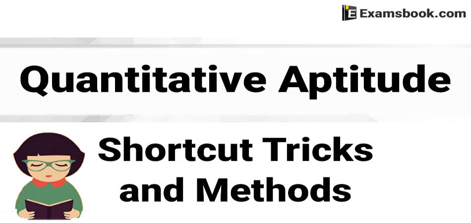 quantitative aptitude shortcut tricks