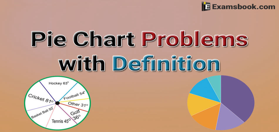 pie chart definition and problems solutions