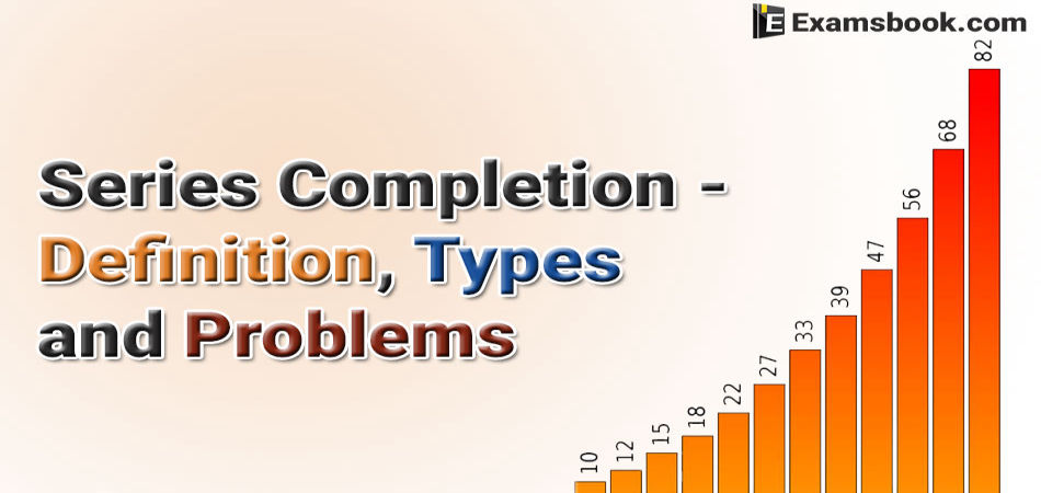 series completion definition types and problems