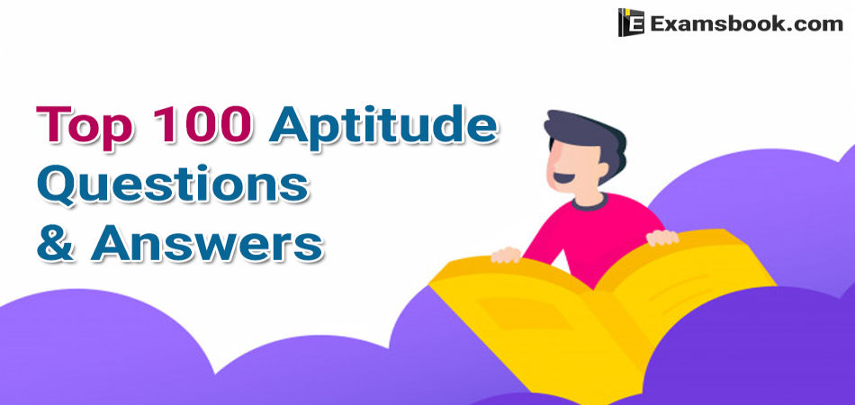 top 100 aptitude questions and answers