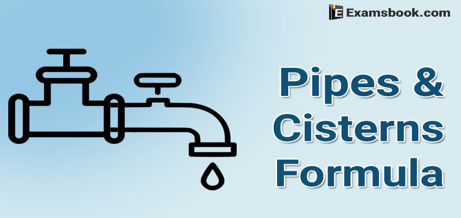 pipe and cistern formula