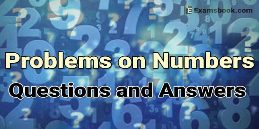 Problem on number questions