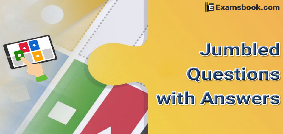 jumbled questions with answers